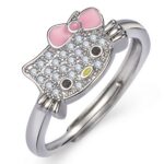 Kitty Cat Open Ring Jewelry - Image 6