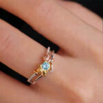 Stitch ring female hollow out - Image 2