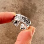 Men's ring with high-end feel and adjustable wide face opening - Image 15